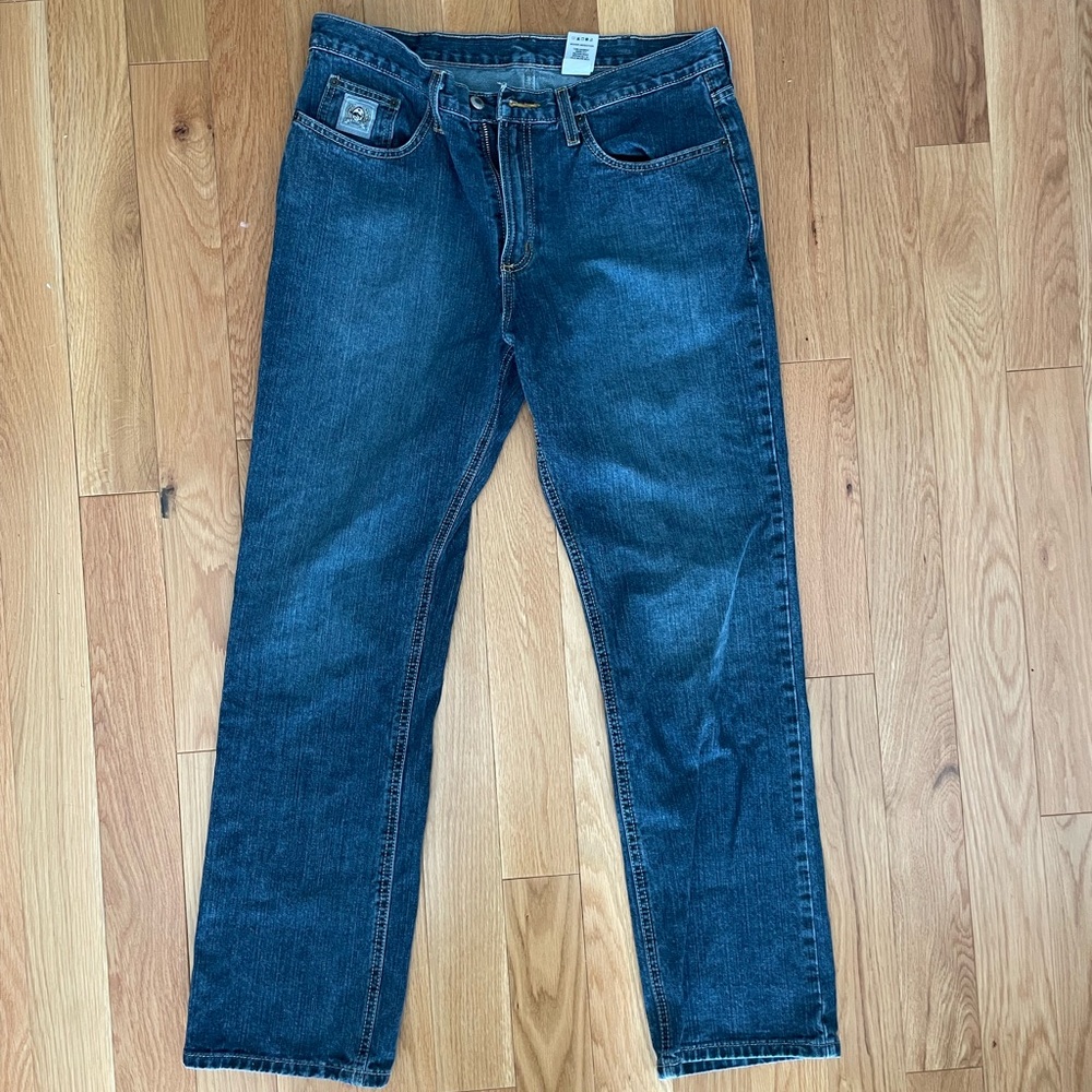 Cinch Blue Bootcut Jeans with Classic Style